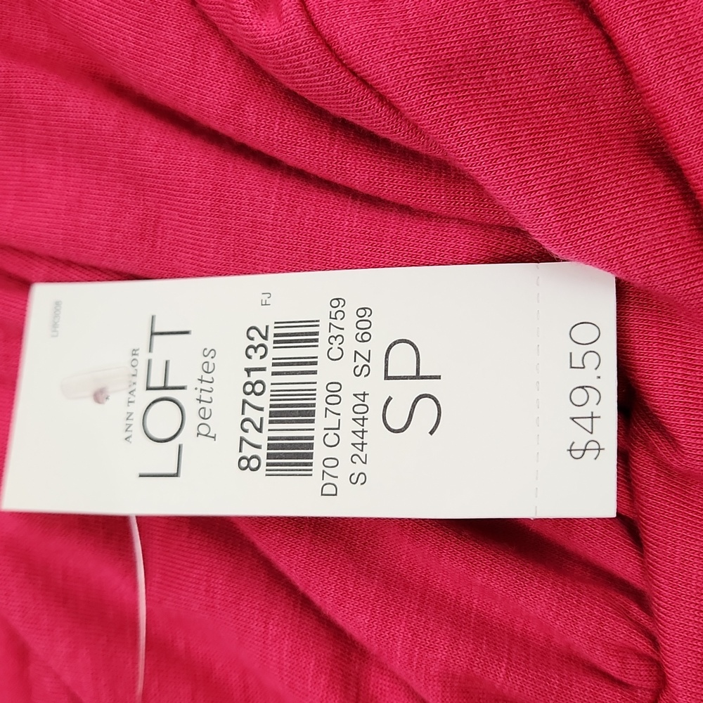 Ann Taylor Loft SP NWT fushia hot pink dress. Perfect for Spring and Summer! - Picture 5 of 10